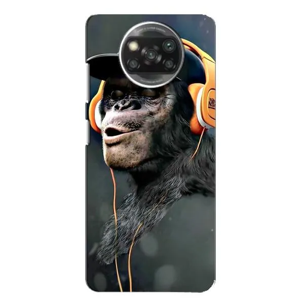 Чехол с принтом «В наушниках» для Xiaomi POCO X3 Pro