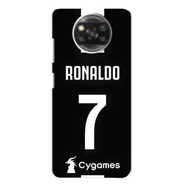 Чохол з принтом «RONALDO 7» для Xiaomi POCO X3 Pro Чохол з принтом «RONALDO 7» для Xiaomi POCO X3 Pro