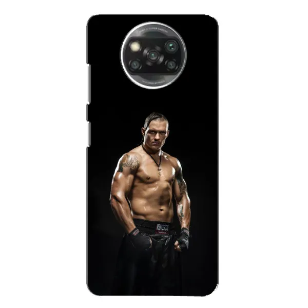 Чехол с принтом «Чемпион Александр Усик» для Xiaomi POCO X3 Pro