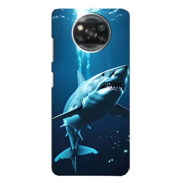 Чехол с принтом «Акула под водой» для Xiaomi POCO X3 Pro