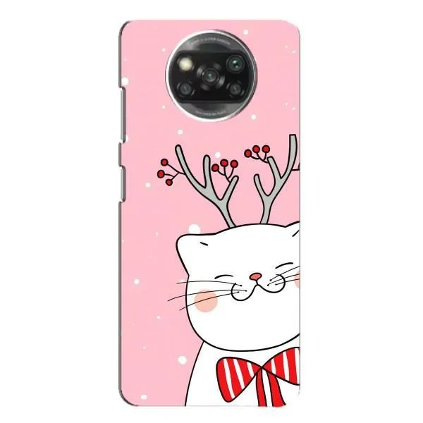 Чехол с принтом «Зимний кот» для Xiaomi POCO X3 Pro Чехол с принтом «Зимний кот» для Xiaomi POCO X3 Pro