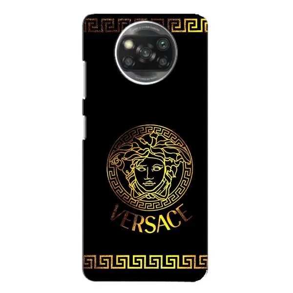Чехол с принтом «Logo Versace» для Xiaomi POCO X3 Чехол с принтом «Logo Versace» для Xiaomi POCO X3