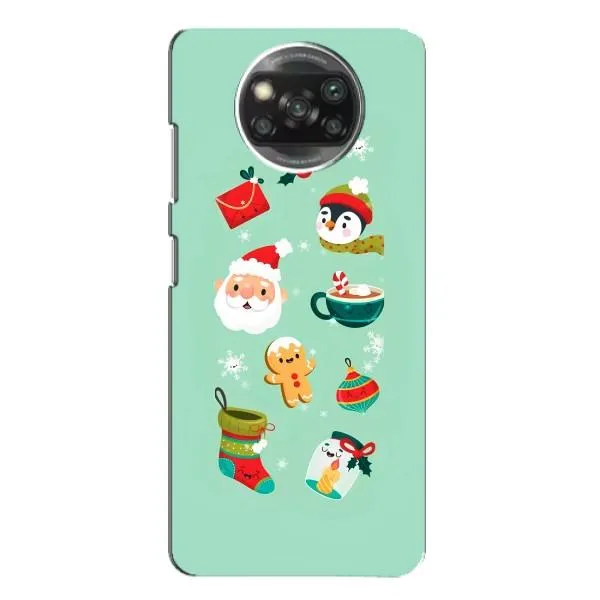 Чехол с принтом «Настроение НГ» для Xiaomi POCO X3