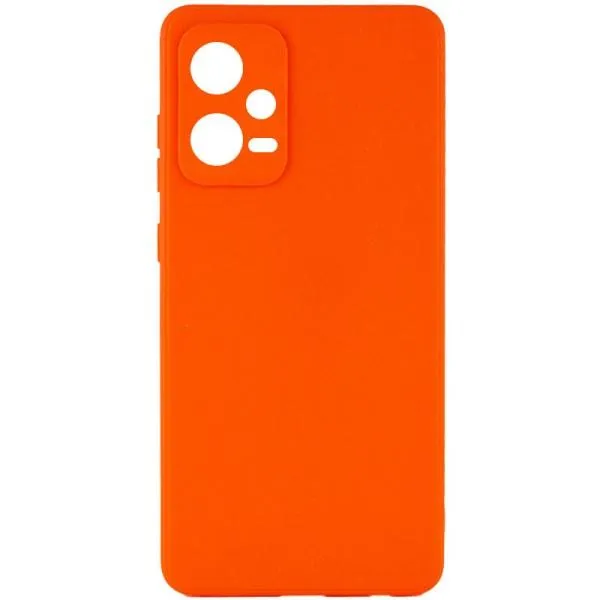 Силиконовый чехол Candy Full Camera для Xiaomi Poco X5 5G / Note 12 5G — Оранжевый — фото 1 Силиконовый чехол Candy Full Camera для Xiaomi Poco X5 5G / Note 12 5G — Оранжевый — фото 1