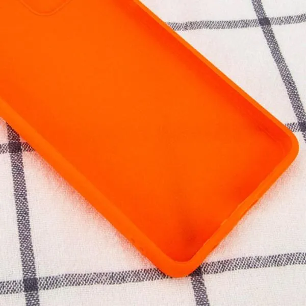 Силиконовый чехол Candy Full Camera для Xiaomi Poco X5 5G / Note 12 5G — Оранжевый — фото 3 Силиконовый чехол Candy Full Camera для Xiaomi Poco X5 5G / Note 12 5G — Оранжевый — фото 3