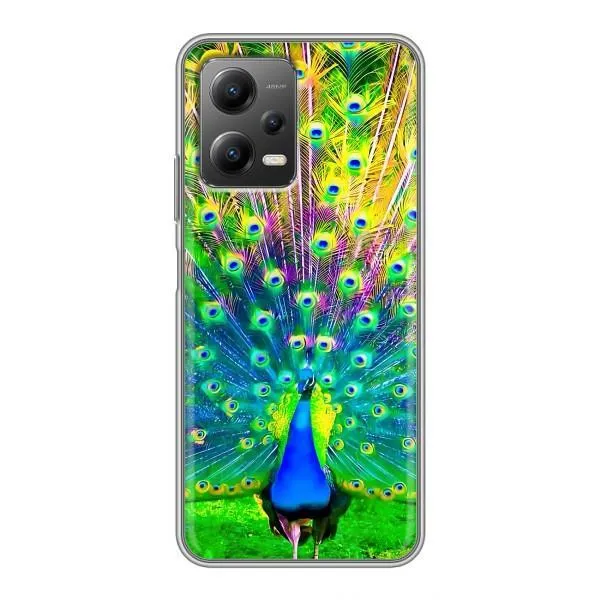 Чехол с принтом «Яркий Павлин» для Xiaomi POCO X5 (5G) Чехол с принтом «Яркий Павлин» для Xiaomi POCO X5 (5G)