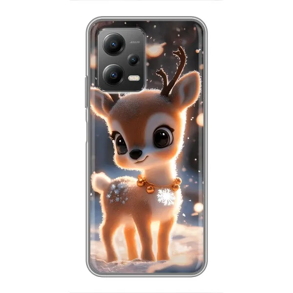 Чехол с принтом «Олененок» для Xiaomi POCO X5 (5G)