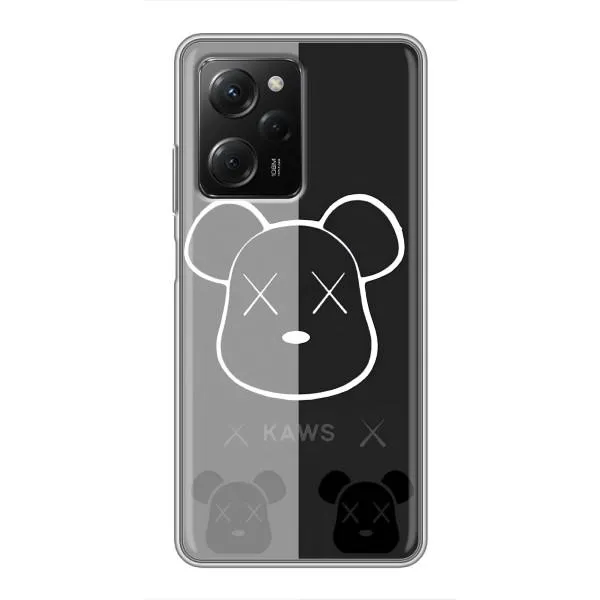 Чехол с принтом «БеарБрик глаза» для Xiaomi POCO X5 Pro (5G) Чехол с принтом «БеарБрик глаза» для Xiaomi POCO X5 Pro (5G)