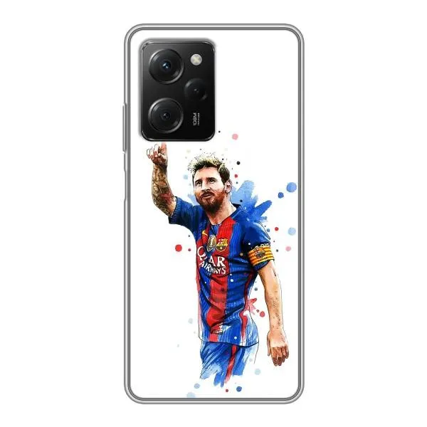 Чехол с принтом «Лео Месси» для Xiaomi POCO X5 Pro (5G)
