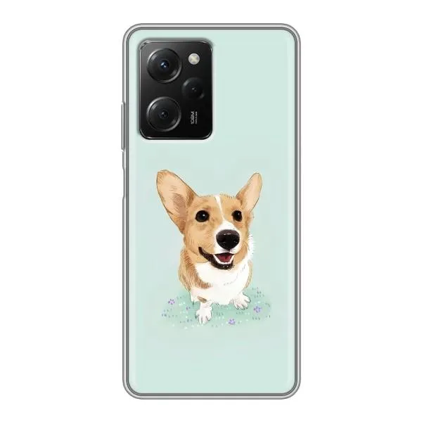 Чехол с принтом «Корги» для Xiaomi POCO X5 Pro (5G) Чехол с принтом «Корги» для Xiaomi POCO X5 Pro (5G)