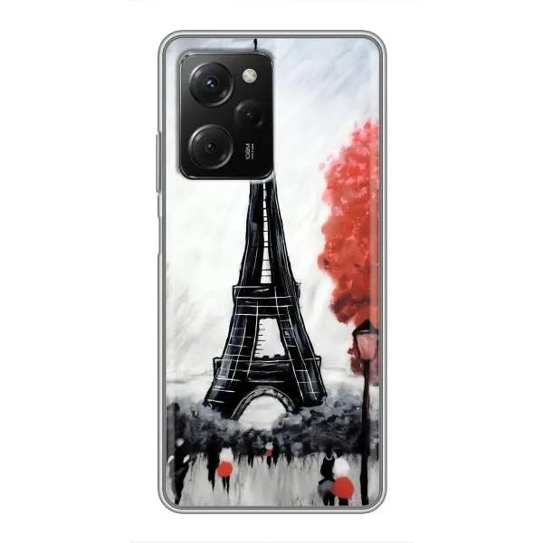 Чехол с принтом «Башня в Париже» для Xiaomi POCO X5 Pro (5G) Чехол с принтом «Башня в Париже» для Xiaomi POCO X5 Pro (5G)