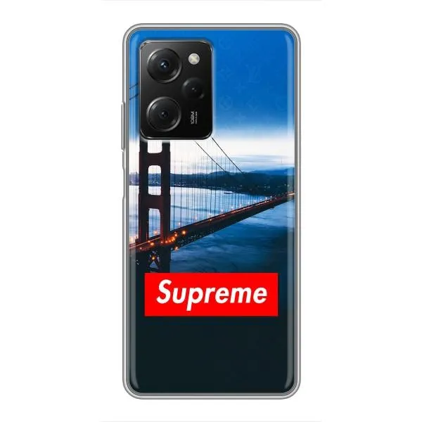 Чехол с принтом «Стиль Supreme» для Xiaomi POCO X5 Pro (5G) Чехол с принтом «Стиль Supreme» для Xiaomi POCO X5 Pro (5G)