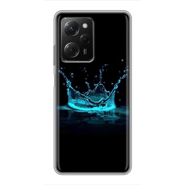 Чехол с принтом «Капля короны» для Xiaomi POCO X5 Pro (5G)