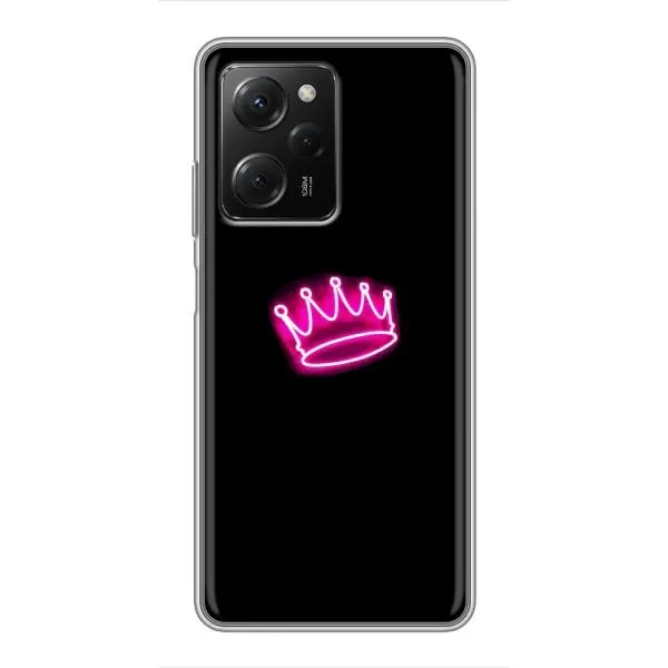 Чехол с принтом «Яркая корона» для Xiaomi POCO X5 Pro (5G)