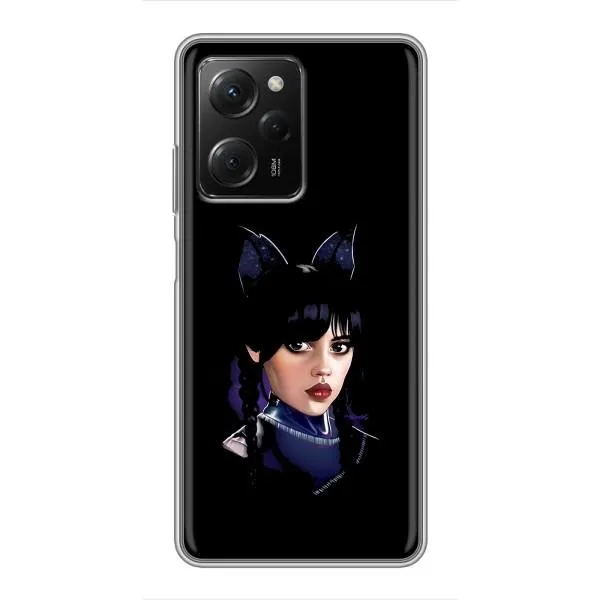 Чехол с принтом «серьезная Уэнздей» для Xiaomi POCO X5 Pro (5G) Чехол с принтом «серьезная Уэнздей» для Xiaomi POCO X5 Pro (5G)