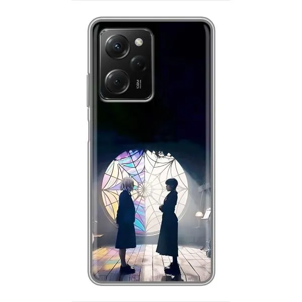 Чехол с принтом «Уэнздей и Инид» для Xiaomi POCO X5 Pro (5G) Чехол с принтом «Уэнздей и Инид» для Xiaomi POCO X5 Pro (5G)