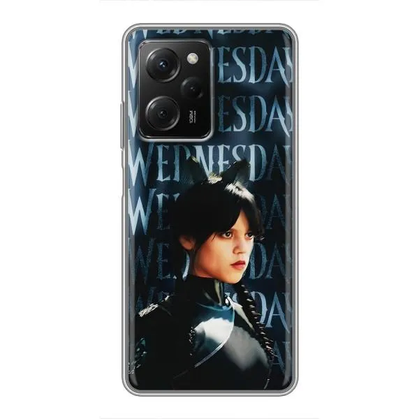 Чехол с принтом «Уэнздей кошка» для Xiaomi POCO X5 Pro (5G) Чехол с принтом «Уэнздей кошка» для Xiaomi POCO X5 Pro (5G)