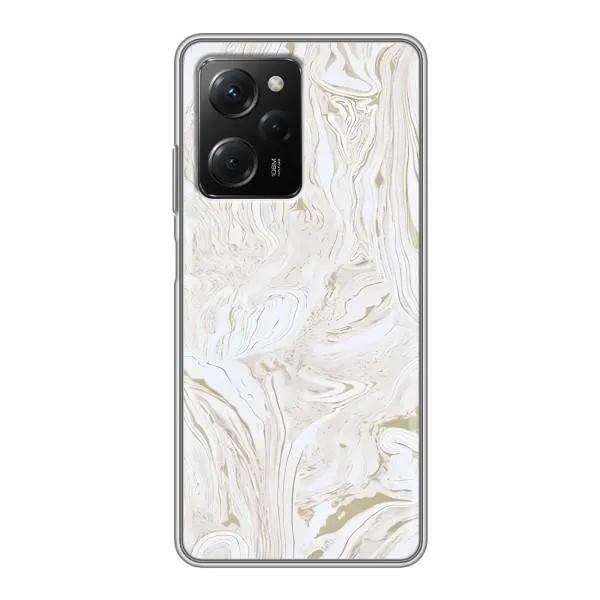 Чехол с принтом «Белый мрамор» для Xiaomi POCO X5 Pro (5G)