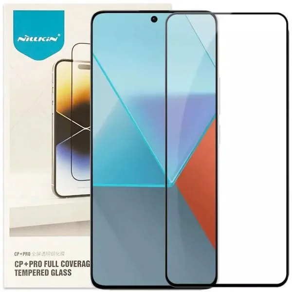 Защитное стекло Nillkin (CP+PRO) для Xiaomi Poco X6 / Note 13 Pro 4G/5G / 14s — Черный — фото 1