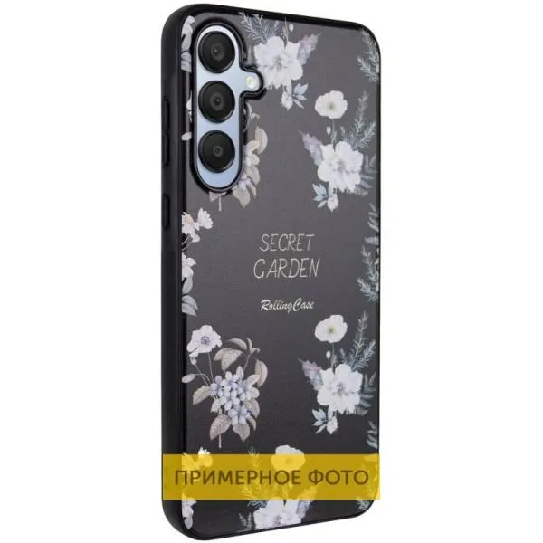 TPU+PC чехол Secret Garden для Xiaomi Poco X6 / Note 13 Pro 5G — Черный — фото 1 TPU+PC чехол Secret Garden для Xiaomi Poco X6 / Note 13 Pro 5G — Черный — фото 1
