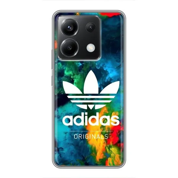 Чехол с принтом «Яркий Адидас» для Xiaomi POCO X6 5G Чехол с принтом «Яркий Адидас» для Xiaomi POCO X6 5G