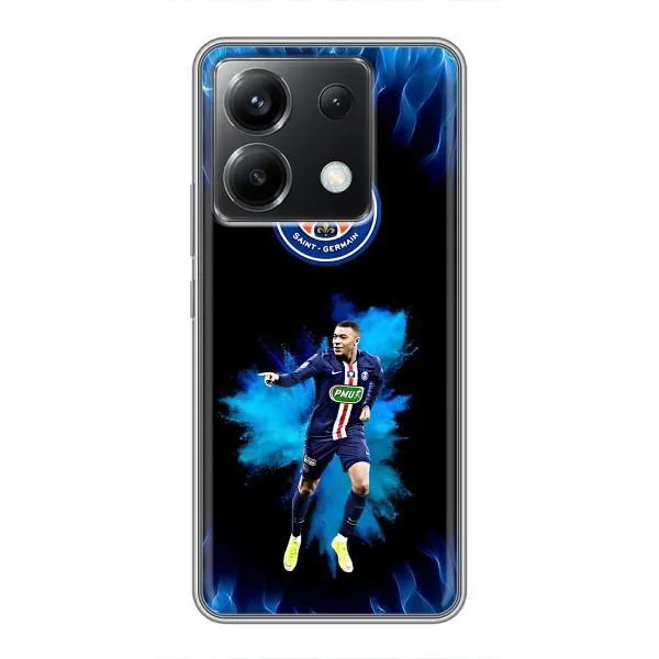 Чехол с принтом «Мбаппе в огне» для Xiaomi POCO X6 5G