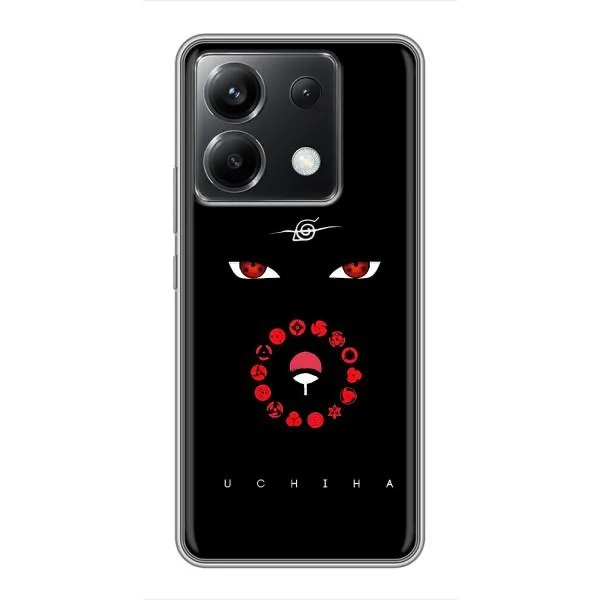 Чехол с принтом «глаза Итачи» для Xiaomi POCO X6 5G