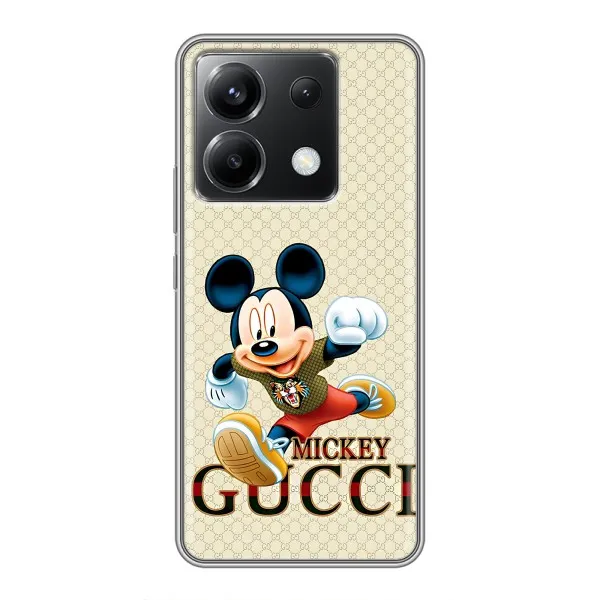 Чехол с принтом «Mikki Gucci» для Xiaomi POCO X6 5G Чехол с принтом «Mikki Gucci» для Xiaomi POCO X6 5G