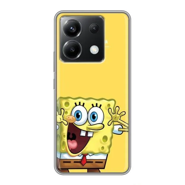Чехол с принтом «Губка Боб» для Xiaomi POCO X6 5G Чехол с принтом «Губка Боб» для Xiaomi POCO X6 5G