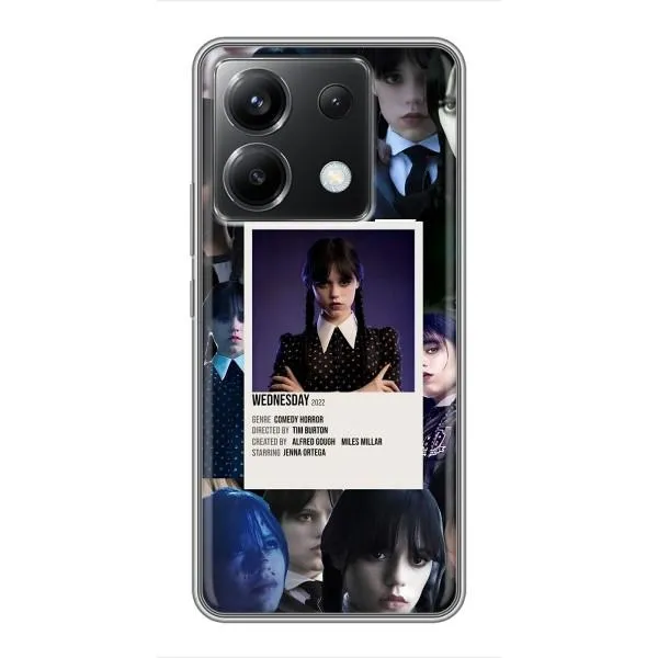 Чехол с принтом «коллаж Уэнздей» для Xiaomi POCO X6 5G Чехол с принтом «коллаж Уэнздей» для Xiaomi POCO X6 5G
