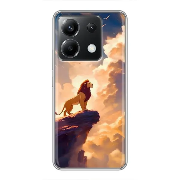 Чехол с принтом «Симба на скале» для Xiaomi POCO X6 5G Чехол с принтом «Симба на скале» для Xiaomi POCO X6 5G
