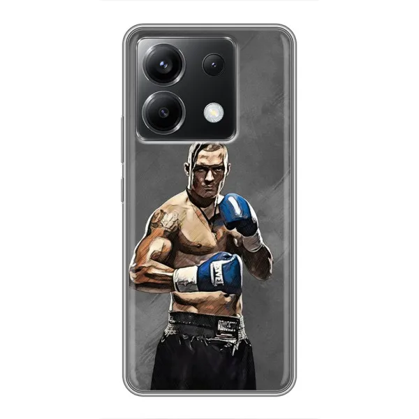 Чехол с принтом «Александр Усик» для Xiaomi POCO X6 5G Чехол с принтом «Александр Усик» для Xiaomi POCO X6 5G