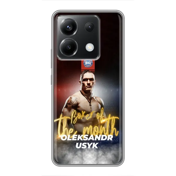 Чехол с принтом «Olexandr Usyk» для Xiaomi POCO X6 5G Чехол с принтом «Olexandr Usyk» для Xiaomi POCO X6 5G