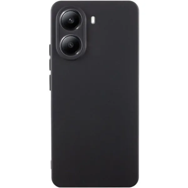 Чехол Silicone Cover Lakshmi Full Camera (AAA) для Xiaomi Poco X7 Pro — Черный — фото 1