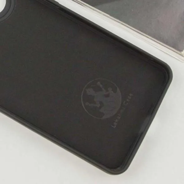 Чехол Silicone Cover Lakshmi Full Camera (AAA) для Xiaomi Poco X7 Pro — Черный — фото 3