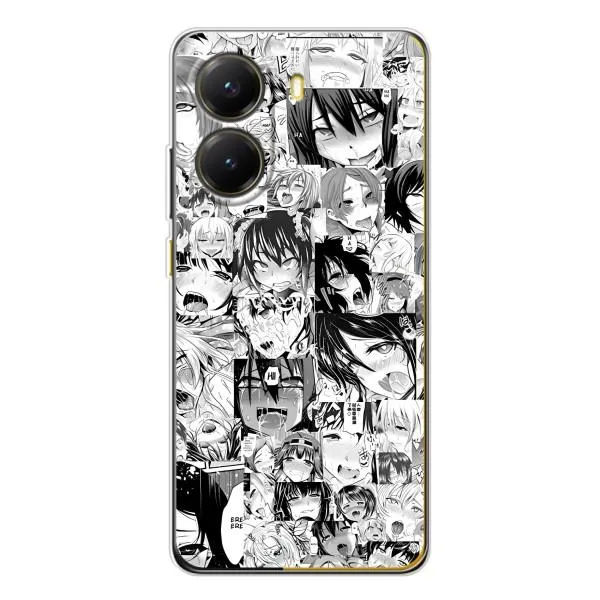 Чехол с принтом «Ahegao manga» для Xiaomi POCO X7 Pro