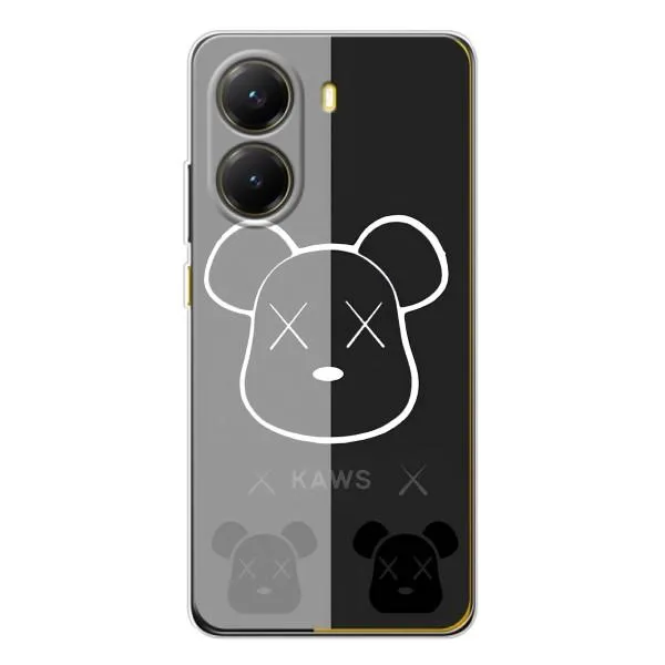 Чохол з принтом «БеарБрік очі» для Xiaomi POCO X7 Pro
