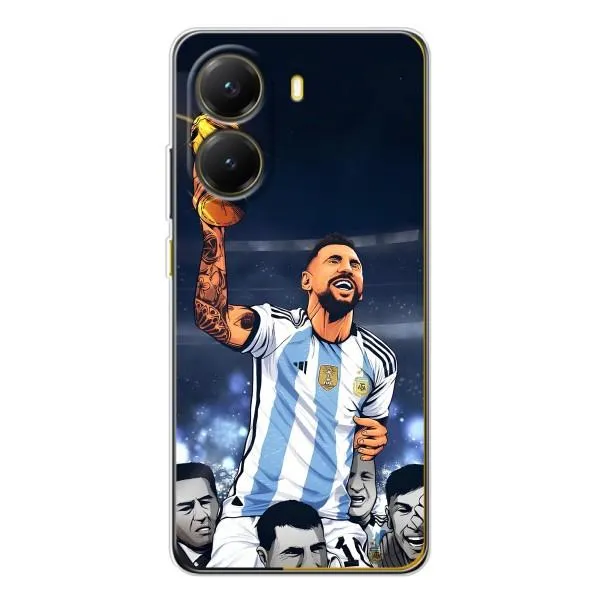 Чехол с принтом «Месси с кубком» для Xiaomi POCO X7 Pro