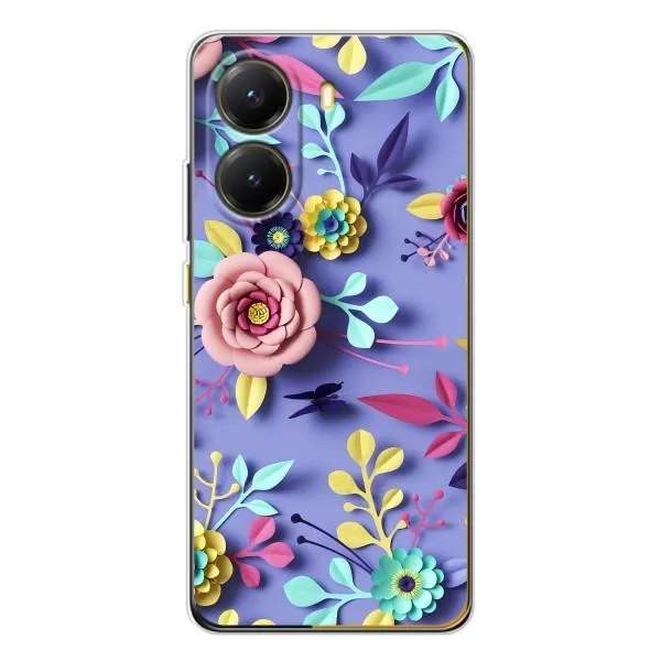 Чехол с принтом «Цветочный дизайн» для Xiaomi POCO X7 Pro Чехол с принтом «Цветочный дизайн» для Xiaomi POCO X7 Pro