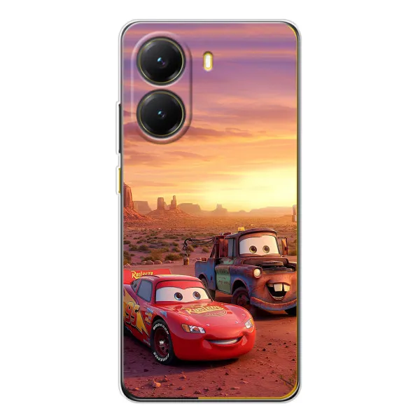 Чехол с принтом «Маквин и Метр» для Xiaomi POCO X7 Pro