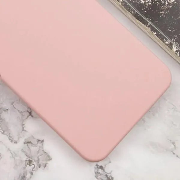 Чехол Silicone Cover Lakshmi Full Camera (AAA) для Xiaomi Poco X7 — Розовый — фото 3