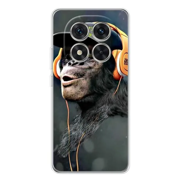 Чехол с принтом «В наушниках» для Xiaomi POCO X7 Чехол с принтом «В наушниках» для Xiaomi POCO X7