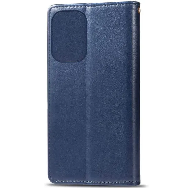 Кожаный чехол-книжка GETMAN Gallant (PU) для Xiaomi Poco X8 Pro Max — Синий — фото 4 Кожаный чехол-книжка GETMAN Gallant (PU) для Xiaomi Poco X8 Pro Max — Синий — фото 4