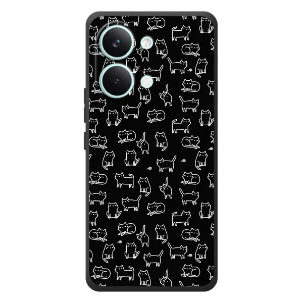 Чехол с принтом «Меленькие котики» для Xiaomi Poco X8 Pro Max