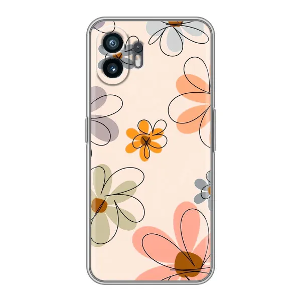 Чехол с принтом «Разноцветные цветы» для Xiaomi Poco X8 Pro Max