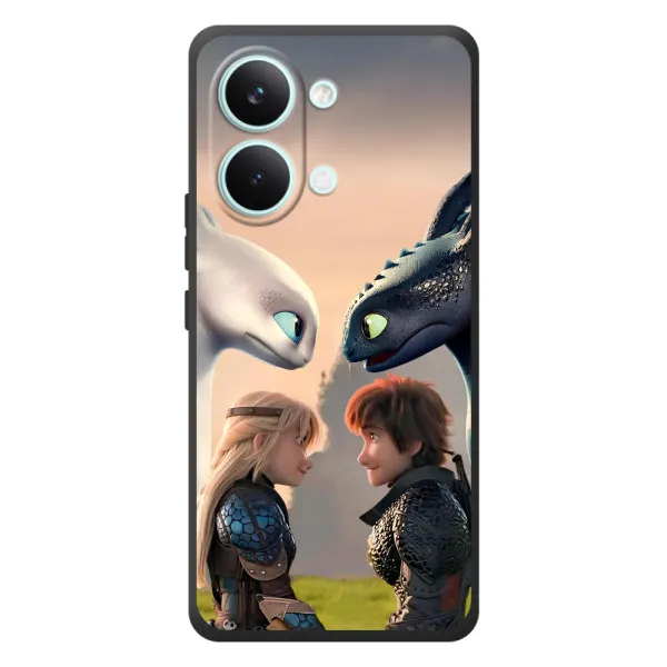 Чехол с принтом «Иккинг и Астрид» для Xiaomi Poco X8 Pro Max
