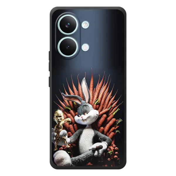 Чехол с принтом «Король Кролик» для Xiaomi Poco X8 Pro Max Чехол с принтом «Король Кролик» для Xiaomi Poco X8 Pro Max