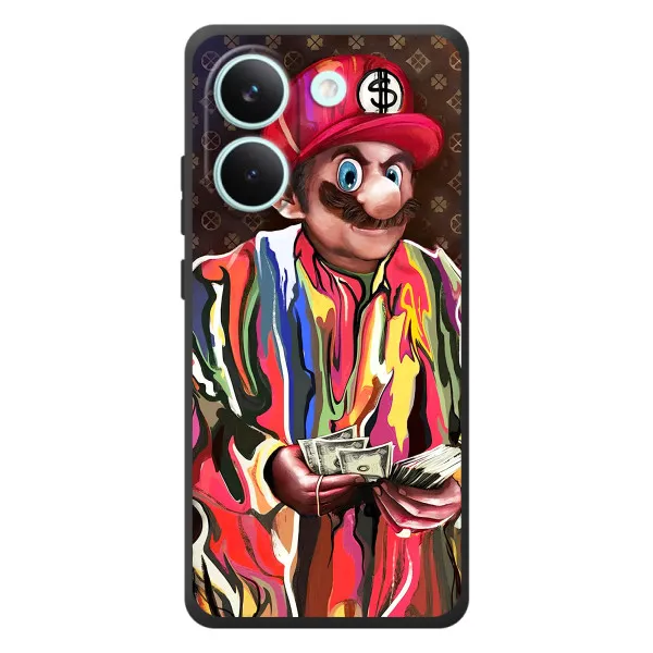 Чехол с принтом «Mario LV» для Xiaomi Poco X8 Pro