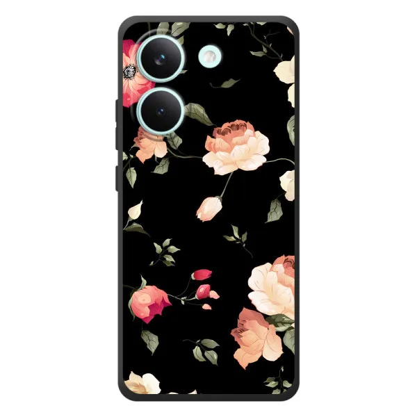 Чехол с принтом «Розочки» для Xiaomi Poco X8 Pro