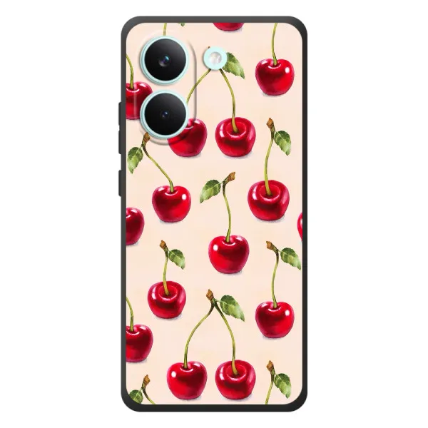 Чехол с принтом «Вишня» для Xiaomi Poco X8 Pro Чехол с принтом «Вишня» для Xiaomi Poco X8 Pro